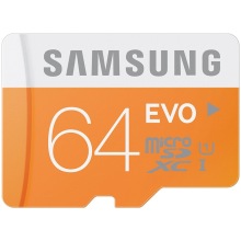 64GB UHS-1 Class10 TF (Micro SD) memory card (read speed 48Mb/s) Upgrade